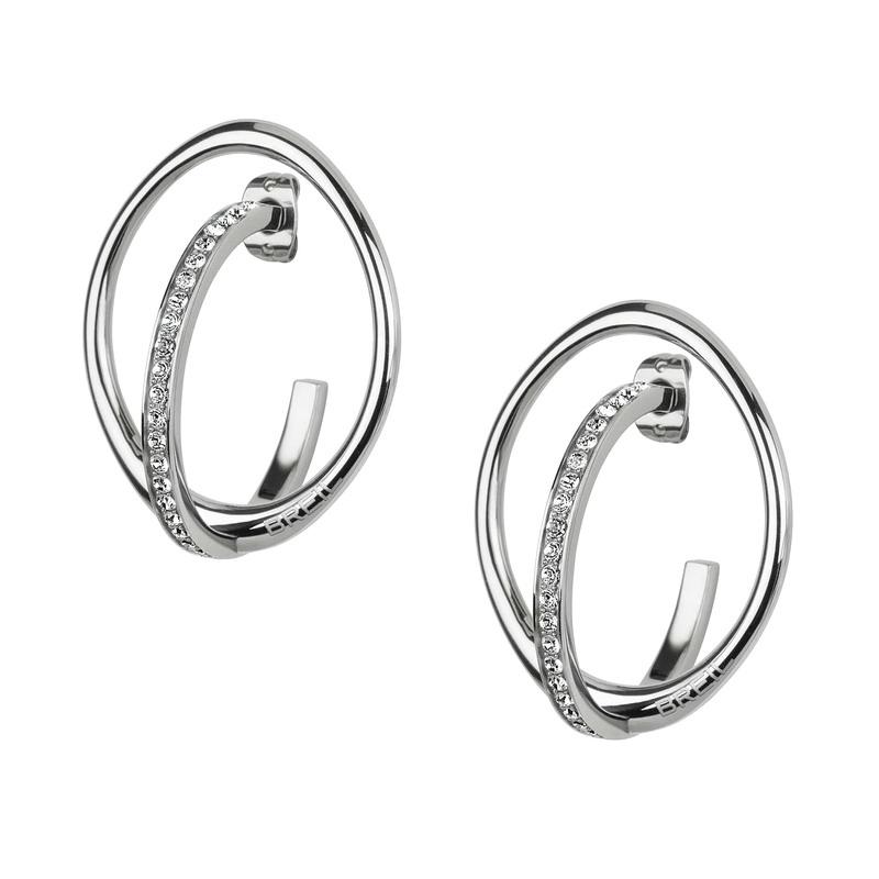 Breil Women s Earrings Mezzanotte TJ1900 New Fashion Jewelry