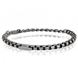 Buy Breil Men's Bracelet Blacken TJ1945