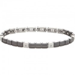 Buy Breil Mens Bracelet Ceramic Brick TJ3270