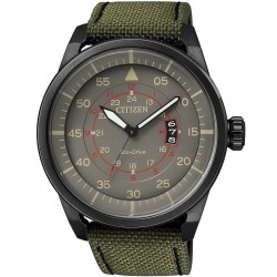 Orologio da Uomo Citizen Aviator Eco Drive AW1365-01H