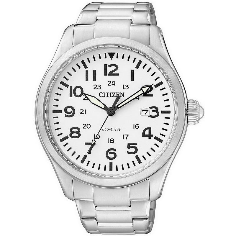 Citizen eco clearance drive white dial