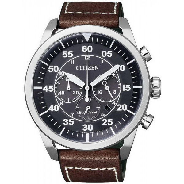 Acheter Montre pour Homme Citizen Aviator Chrono Eco-Drive CA4210-16E