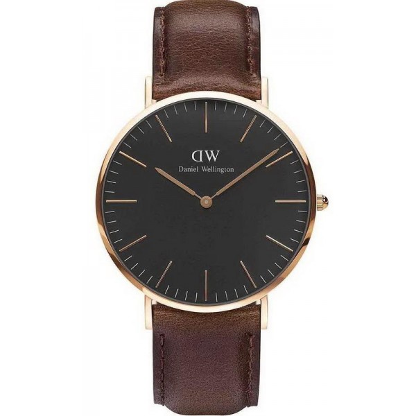 Buy Daniel Wellington Men's Watch Classic Black Bristol 40MM DW00100125