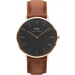 Daniel Wellington Men's Watch Classic Black Durham 40MM DW00100126