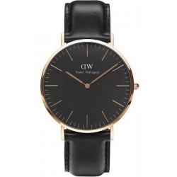 Daniel Wellington Men's Watch Classic Black Sheffield 40MM DW00100127