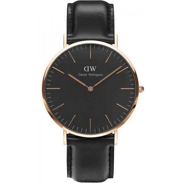 Buy Daniel Wellington Men's Watch Classic Black Sheffield 40MM DW00100127