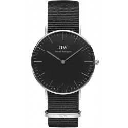 Daniel Wellington Unisex Watch Classic Black Cornwall 36MM DW00100151