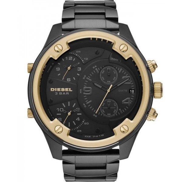 Buy Diesel Men's Watch Boltdown DZ7418 Chronograph 3 Time Zones