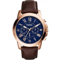 Montre pour Homme Fossil Grant FS5068 Chronographe Quartz