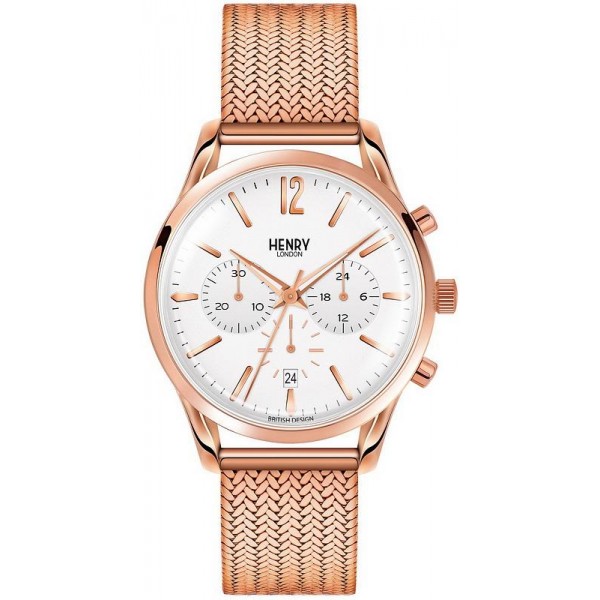 Henry London Unisexuhr Richmond Quarz Chronograph HL39-CM-0034 kaufen