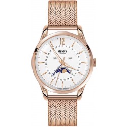 Henry London Unisex Watch Richmond HL39-LM-0162 Moonphase Quartz