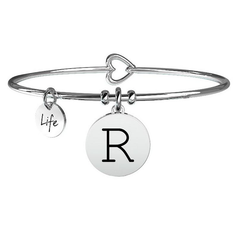 Kidult Women's Bracelet Symbols Letter R 231555R - New Fashion Jewelry