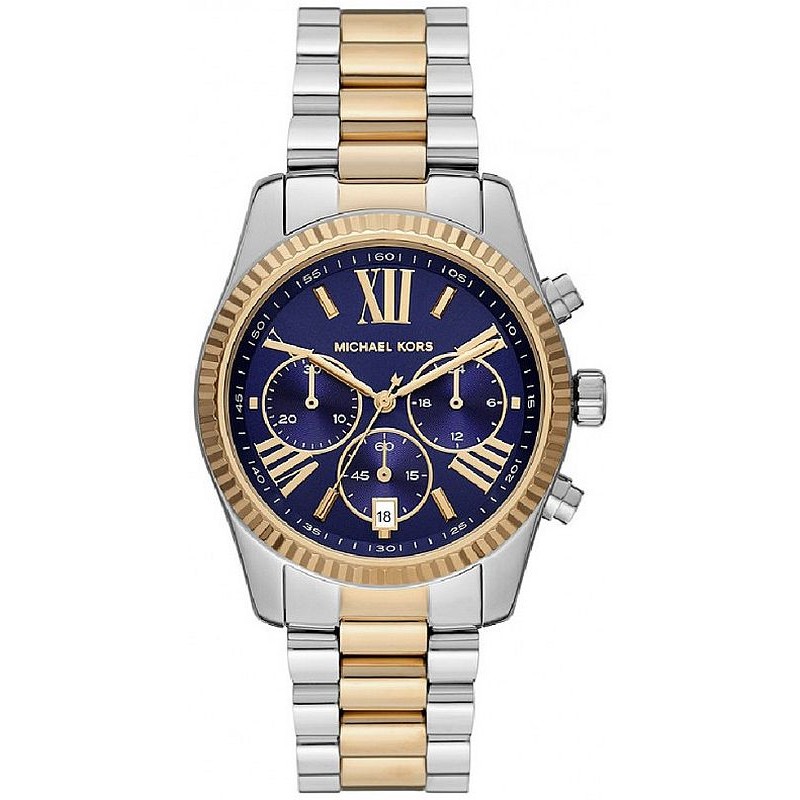 Michael kors lexington chronograph watch best sale