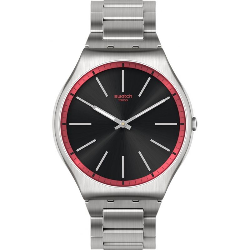 Reloj Swatch Hombre Skin Irony Red Graphite SS07S129G - Joyería de Moda