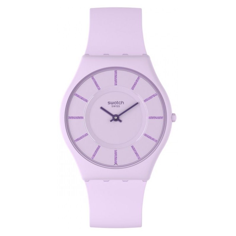 Reloj Swatch Mujer Skin Classic La La Lila SS08V107 - Joyería de Moda