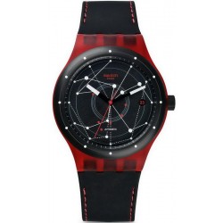 Kaufen Sie Swatch Unisexuhr Sistem51 Sistem Red Automatik SUTR400