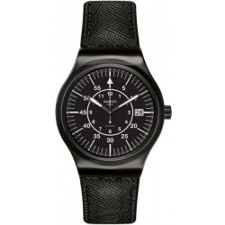 Swatch Herrenuhr Irony Sistem51 Sistem Slate Automatik YIB400