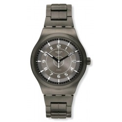 Swatch Herrenuhr Irony Sistem51 Sistem Brushed Automatik YIM400G