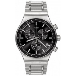 Buy Swatch Mens Watch Irony Chrono Carbonium Dream YVS495G